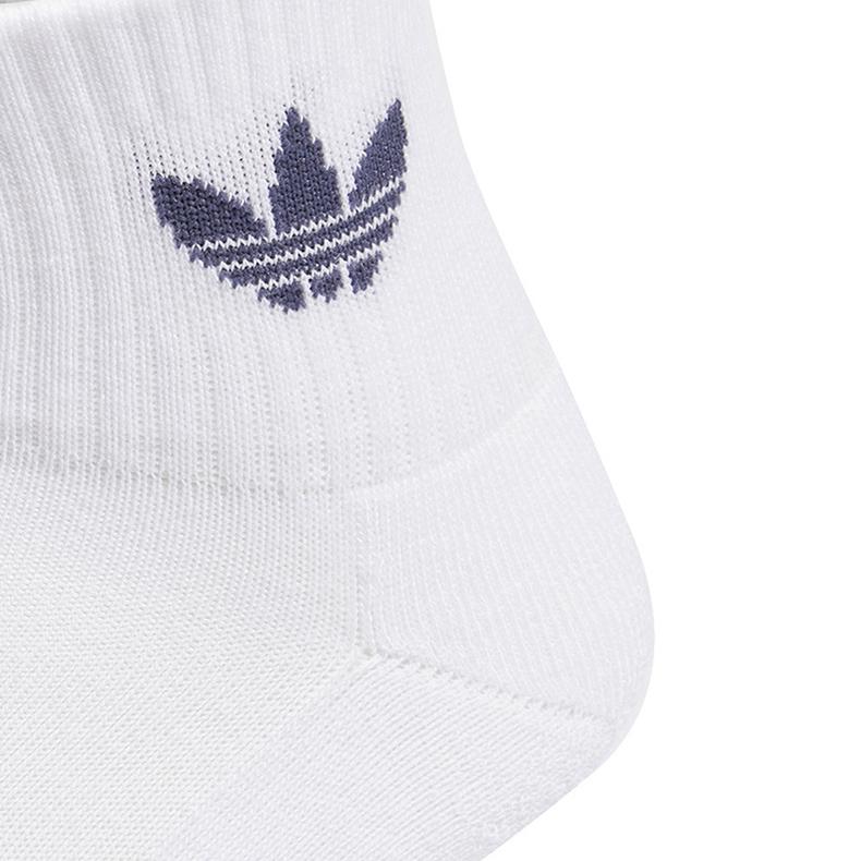 Adidas Originals Ankle Socks Unisex 3 Pack White HS3500