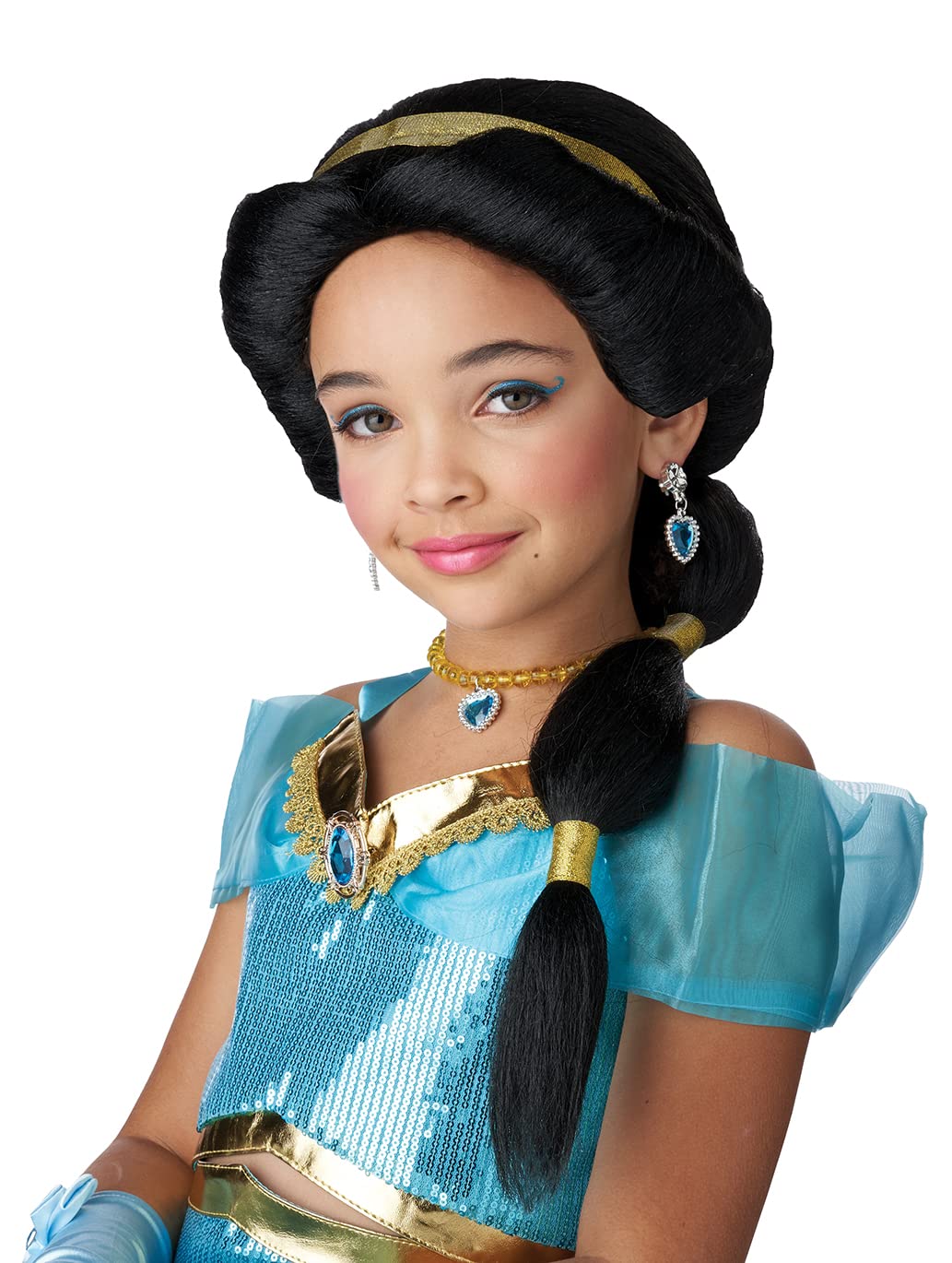 

California Costumes Aladdin Princess Kids Costume Wig Jasmine/Arabian (Girls) 7021-156