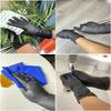 20/50/100PCS Black Nitrile Disposable Gloves for Work Latex Free Home Cleaning Glove Textured Mechanic Tattoo Hair Dye Beauty
