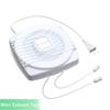 12W 4 Inch Kitchen Bathroom Window Ceiling Wall Mount Ventilation Exhaust Fan White