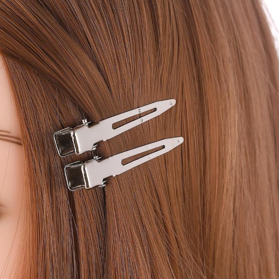 30 buc Clip de păr metalic argintiu la modă pentru femei pentru purtare zilnică, ac de păr stradal pentru fixat părul, agrafă de păr profesională de salon pentru doamne, pentru bucle