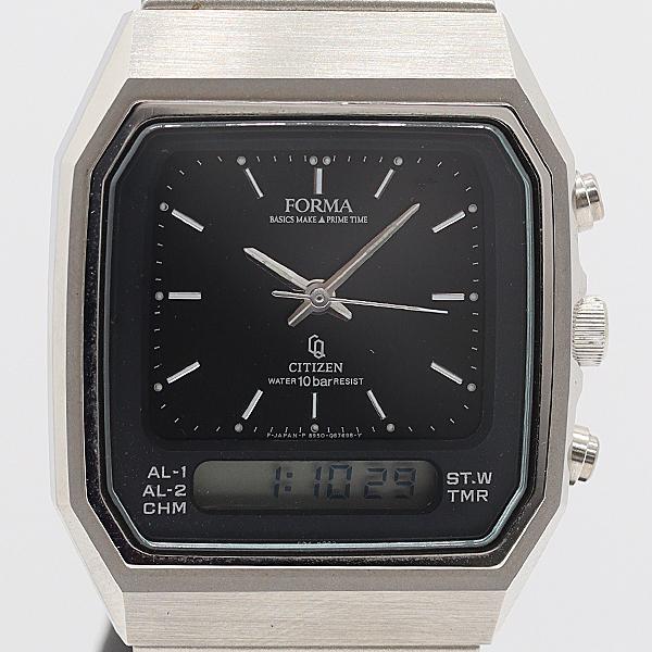 CITIZEN fully functional Forma 400328 watch with black number 2000000 NSK KUT ABC20709, 8952-088671 CN-4-S digital-analog