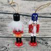 6pcs/set Painted Nutcracker Puppet Colorful Nutcracker Doll  2024 New Year Gift
