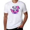 Cutepandawithflamingotires Tshirt Outdoor Activity Sports Tshirt