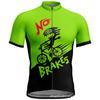 Close-fitting Tights, Cycling Clothes, Sports Tops, Shoulder Sleeves, T-shirts, Partial 3D Printing Men's Summer