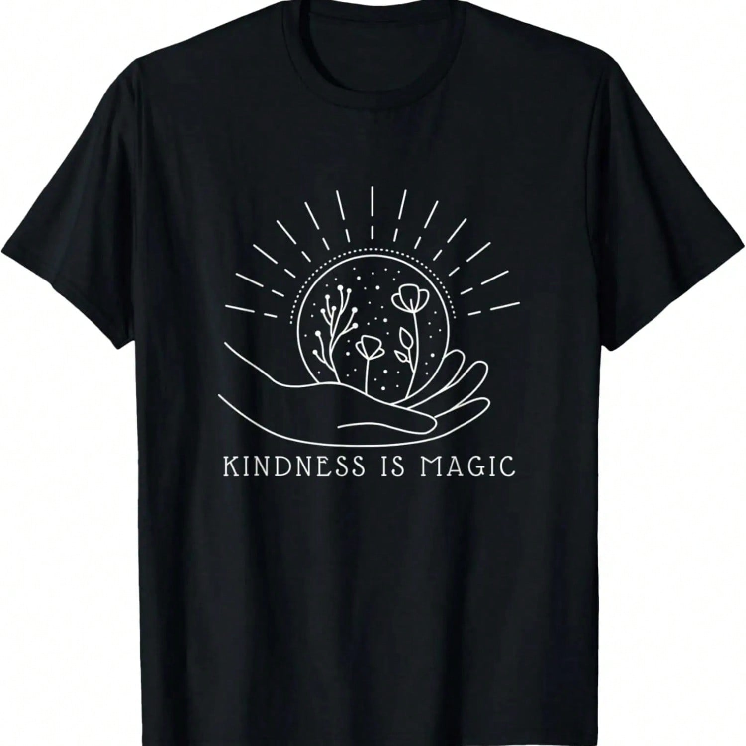 Kindness Is _ Be-Kind Cute Inspirational Quote T-Shirt S разноцветный