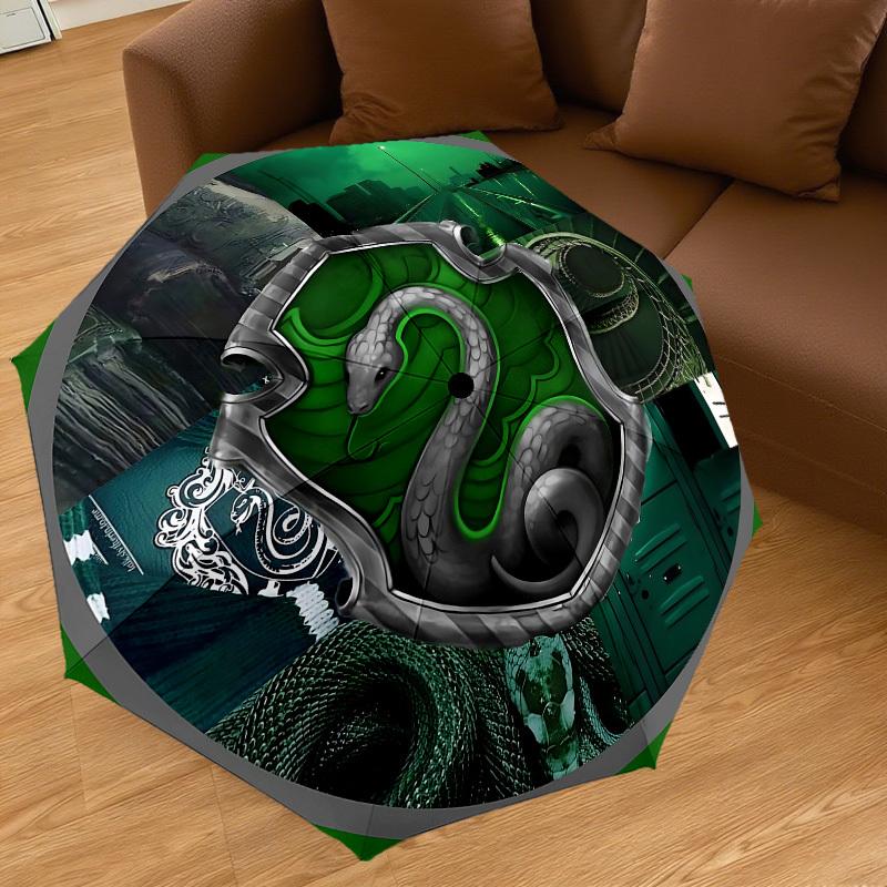1PC Slytherin Snake Umbrella-8-Rib Reinforced, Automatic Open, Lightweight & Durable, Cute Fashion Accessory for Outdoor, D2680