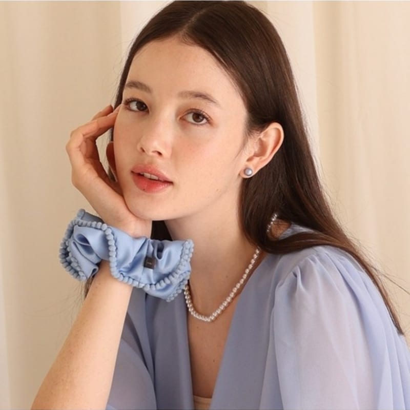 Dana Burton [925 Silver] Charlotte Glass Pearl Necklace_6mm Pearl