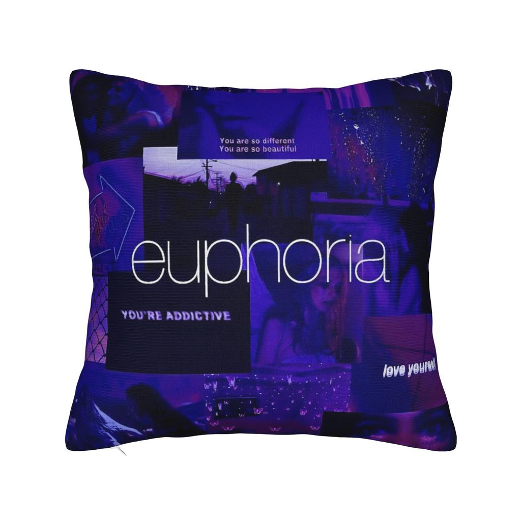 Euphorias Season 3 Pillow Cover Merchandise Soft Cushion Cover Decor Pillow Case Cover Home Multi Size