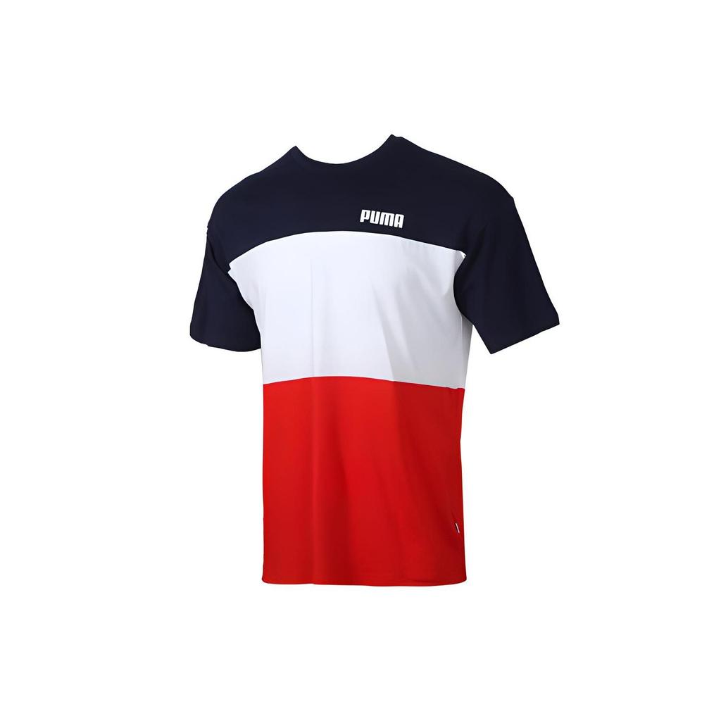 PUMA T Shirts Men's Crew Neck Moderate Straight Fit 586041-06