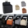 Car Storage Bag Air Vent Car Styling Dashboard Leather