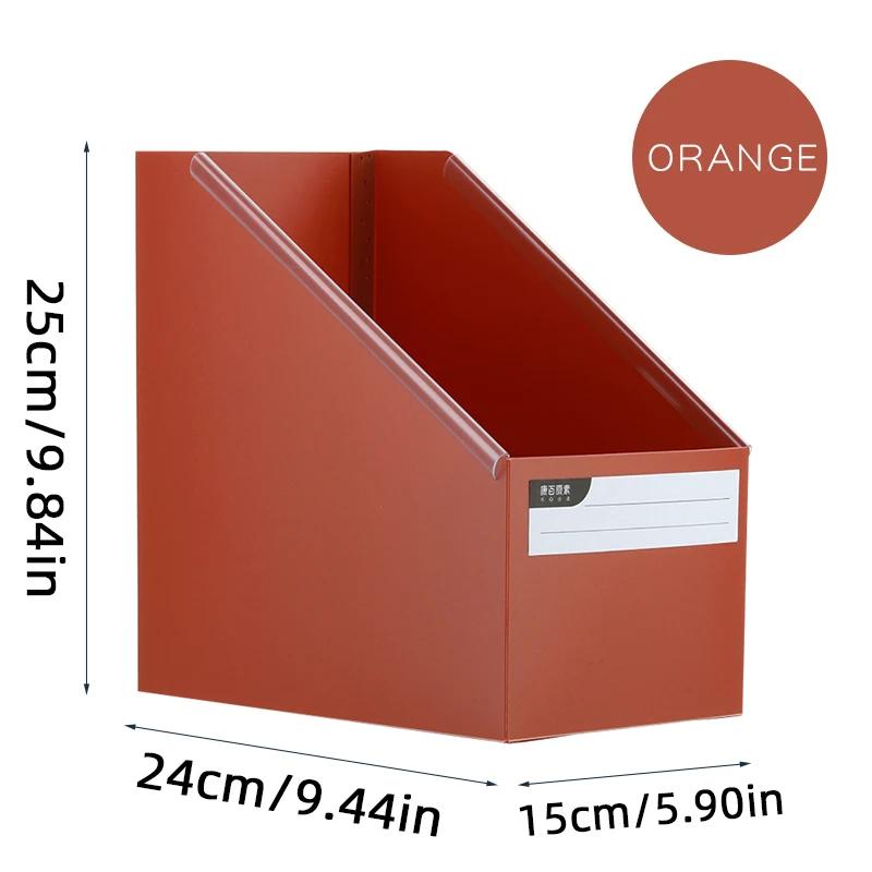 Student Foldable Desktop Books Sorting Storage Box A4 Size Office Stationery For Various Functions