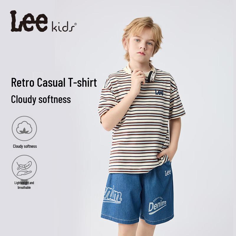 

Lee Kids Retro Striped Short Sleeve T-Shirt 130