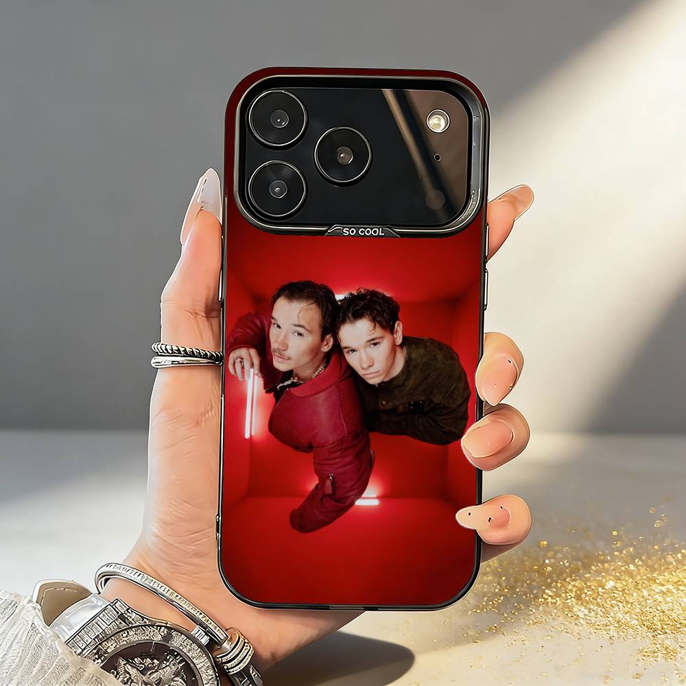 M-Marcus M-Martinus Air Phone Case For iPhone17,16,15,14,13,12,11,Pro,MAX White Matte Shockproof Cover