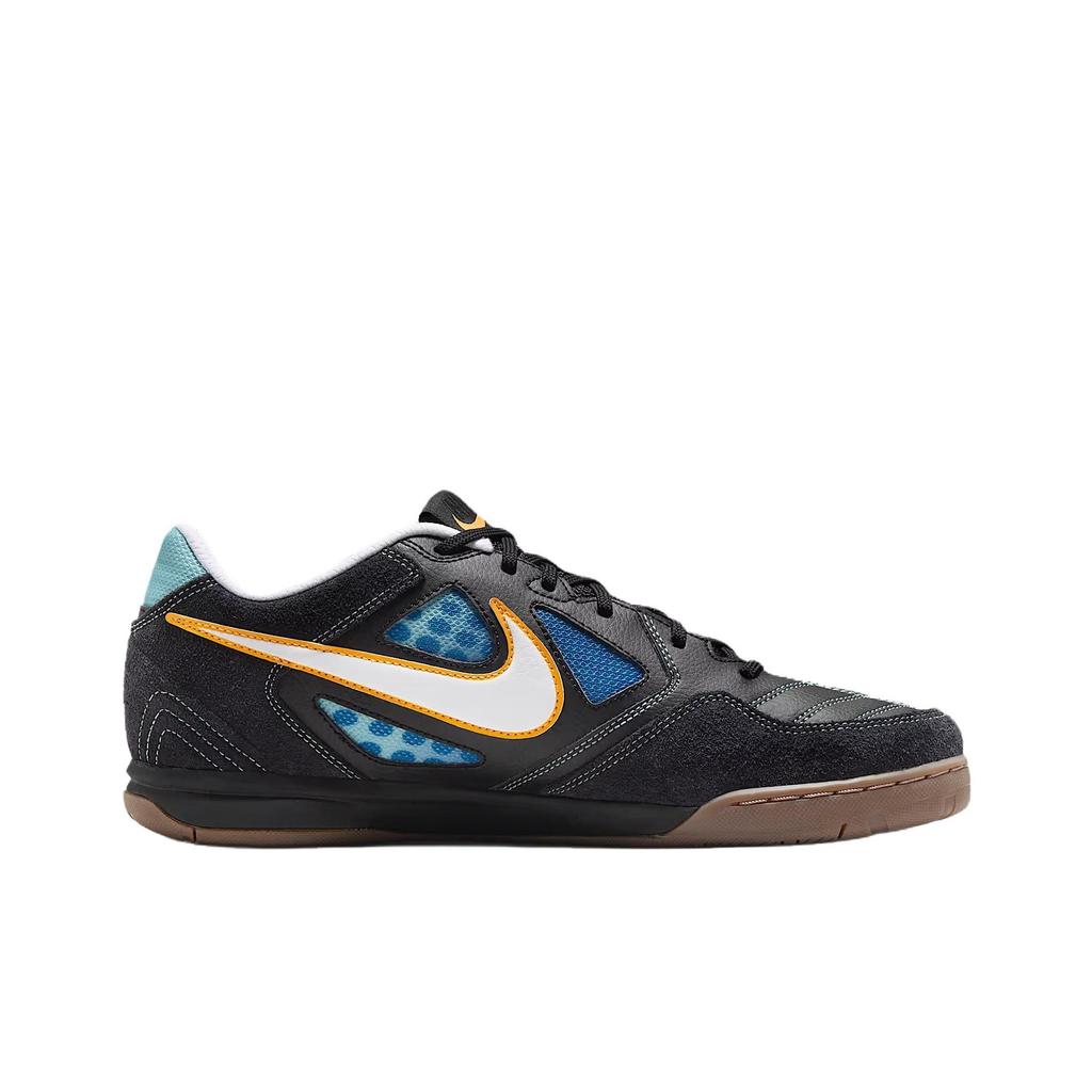 Nike Gato Series Comfortable Versatile Leather Breathable Soccer Shoes Men sneaker Black IH3370-010