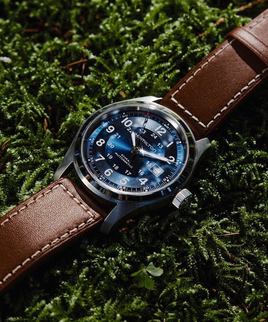 Hamilton Khaki Field Mechanical Automatic Wristwatch H70605540 Genuine Guarantee Gents