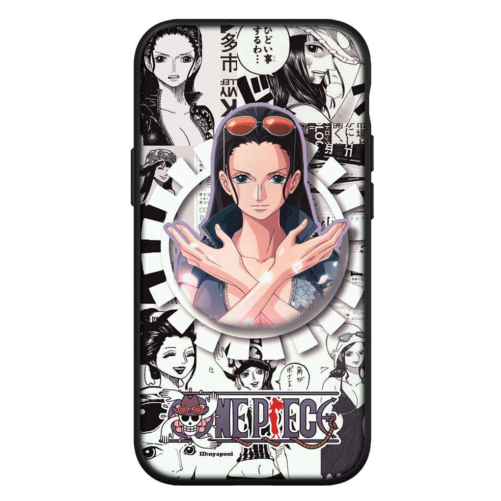 Cover for iPhone 16 15 Xiaomi Redmi Note 14 13 12 11 Pro Max X 8 16e Samsung Galaxy S25 S24 S23 Moto OPPO Huawei Anime One Piece Nico Robin Phone Case