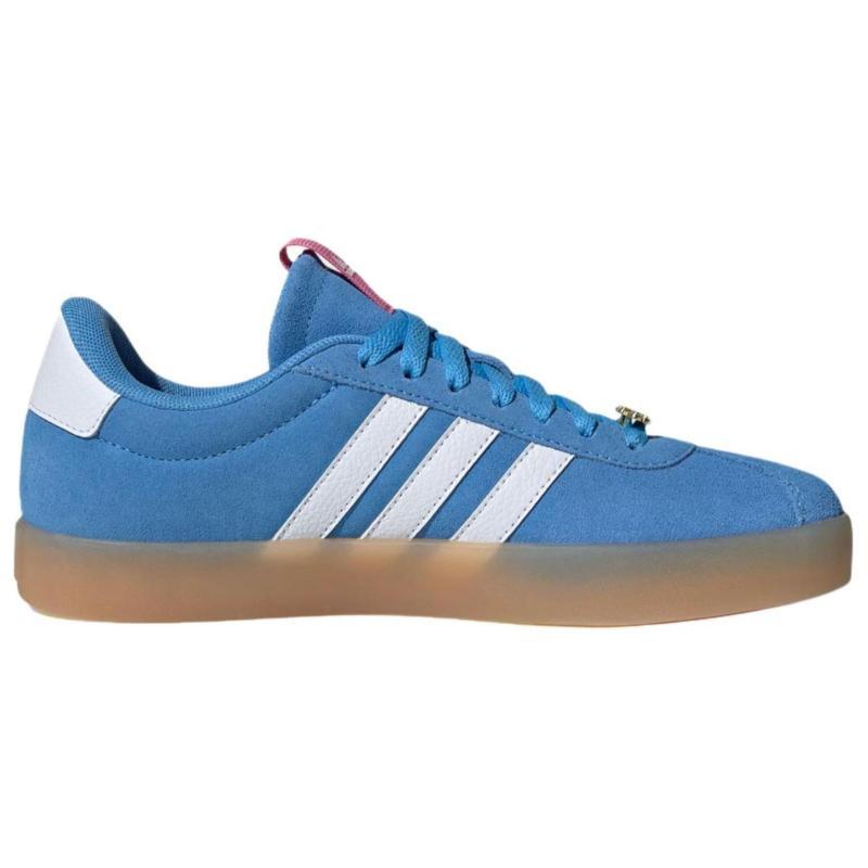 Adidas Vl Court 3.0 Blue Burst Cloud White Pink Fusion Women's Sneakers ID9074