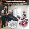 Plastic   Clipper Comb Holder Storage Case Rack Salon Tool for Hair Stylists 