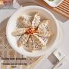 Xingfang Double-Layer Draining Dumpling Plate with Vinegar Dish