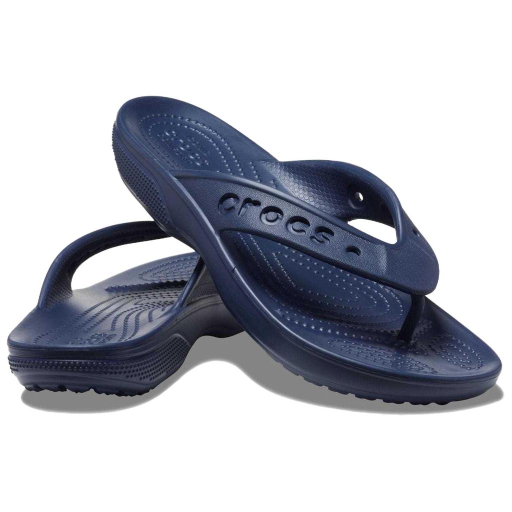 Crocs Baya 2 Simple Comfortable Anti-Chafe Flip Flops Unisex Footwear Blue 208192-410