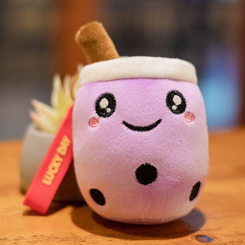 Original Bubble Tea Boba Cups Plush Key Chain Plush Toy For Christmas Gifts