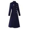 Tluoman Professional Women's A-line Wool Blend Winter Overcoat