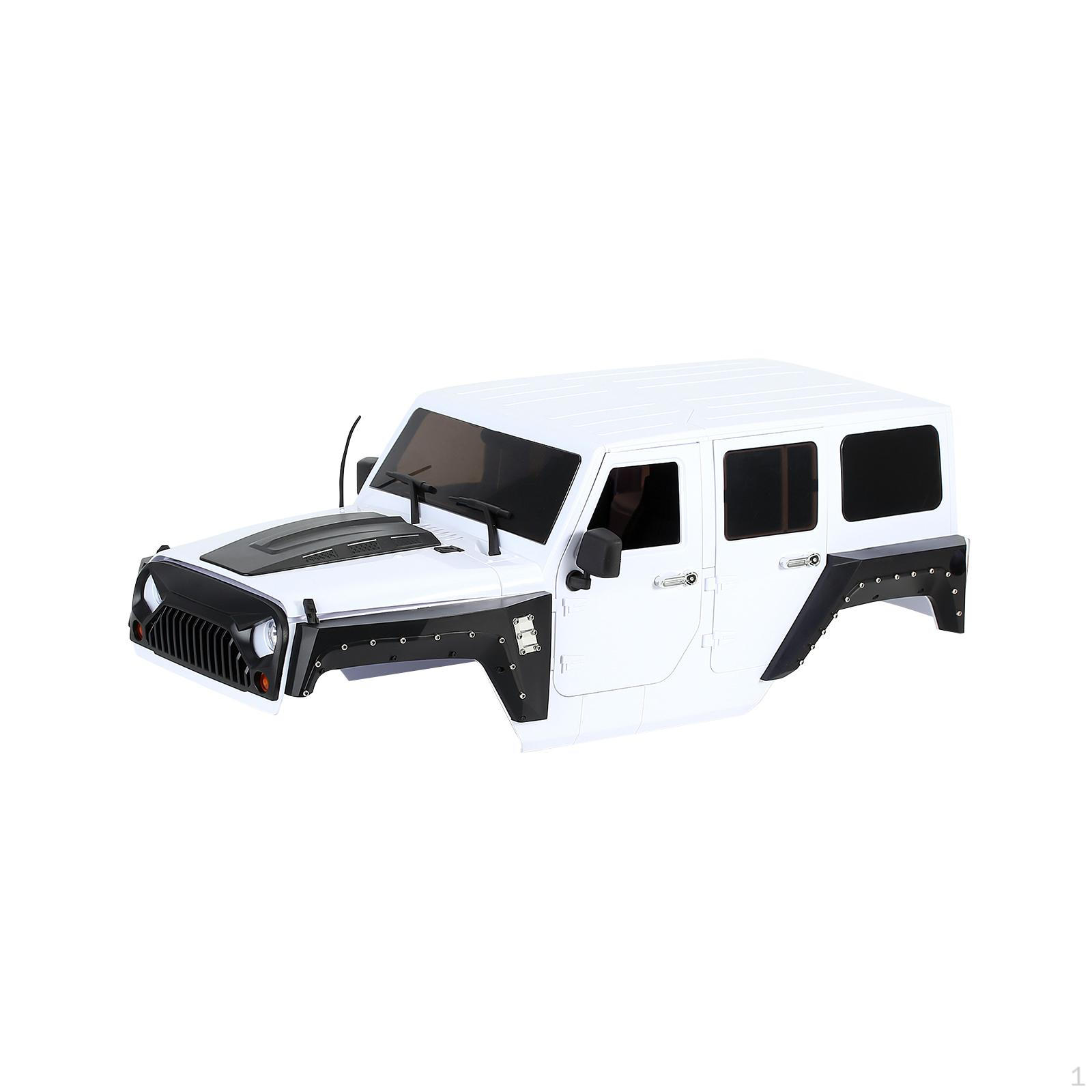 

RC Car Body Shell, 313mm Wheelbase Shell Spare Parts for Axial SCX10 90046 1/10
