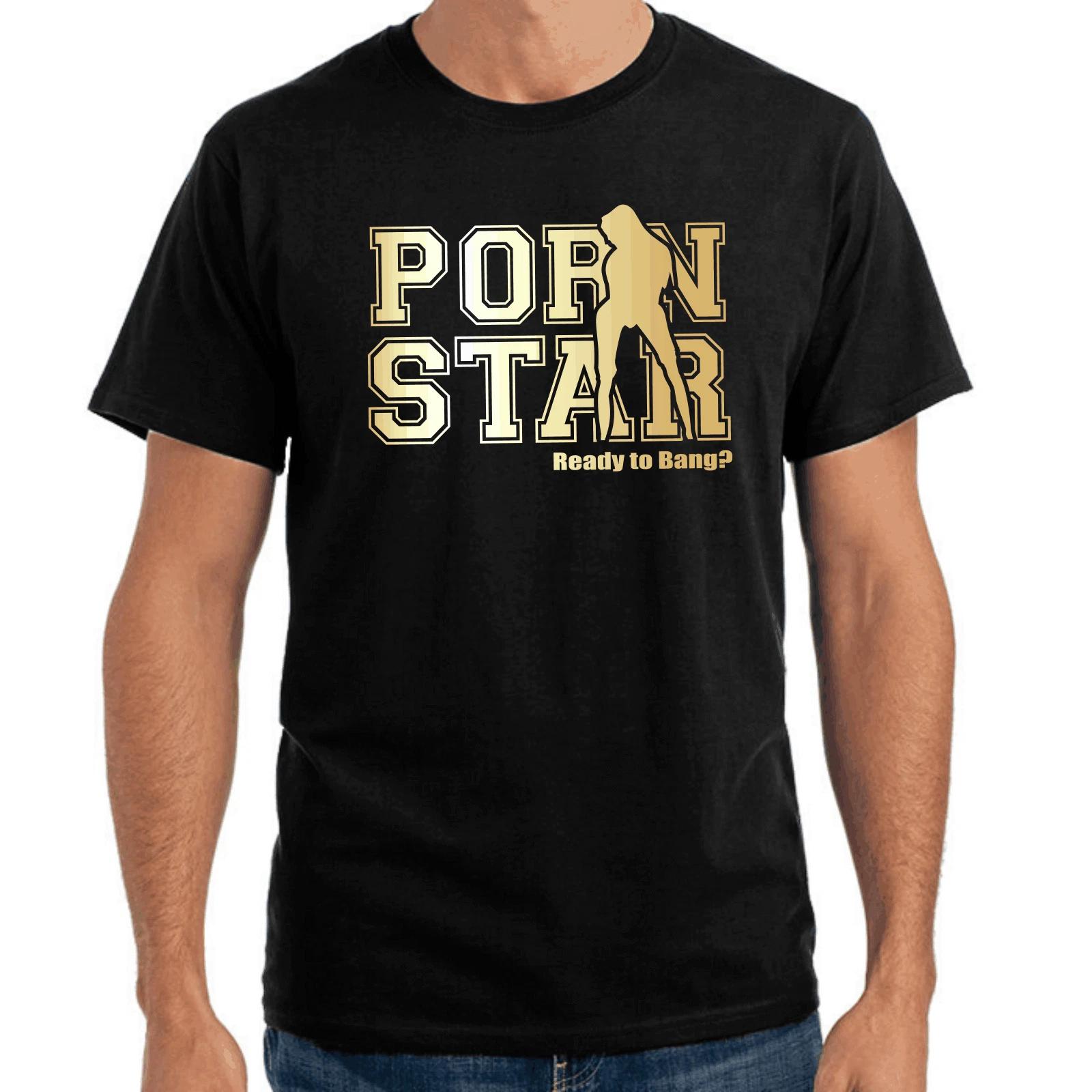 Men s and Women s T-shirts Pornstar Pornstar Adult Sayings Gift Funny Fun Comedy Fun Gold XXXL