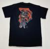 Primitive Naruto Shippuden Kakuzu Anime Graphic T-shirt Men Medium Black Unisex T-Shirt
