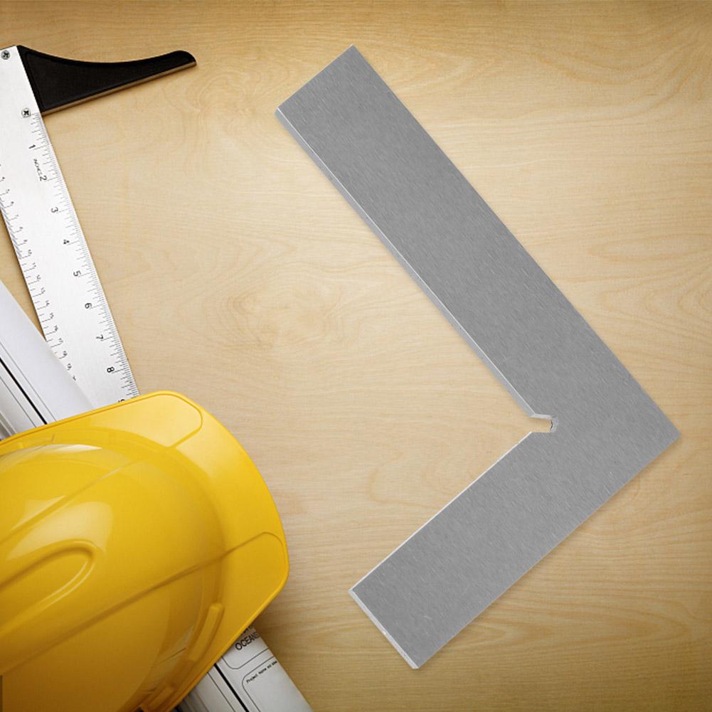 Right Angle Ruler 2 Accuracy Level 90 Degree Flat Edge Square Measuring Tools (100 X 70mm)