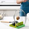 1Pcspatula Rack Pot Lid Rack Shelves Counter Top Shovel Spoon Shelf Soup Spoon Pad Put Soup Spoon Chopsticks Holder