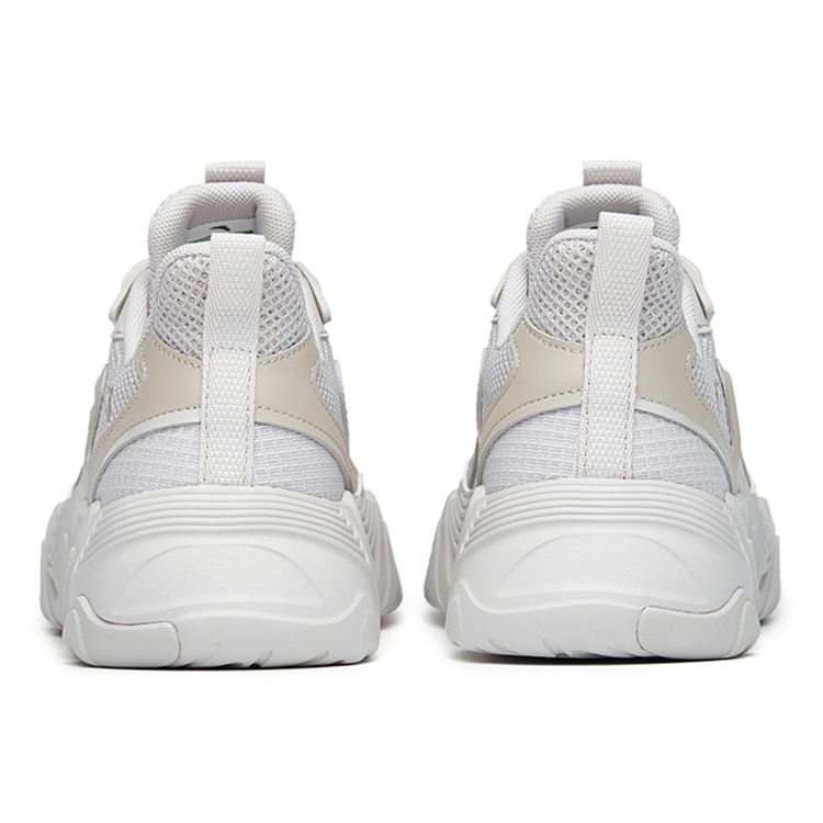 Anta Lifestyle Series Non-Slip Shock Absorbing Wear-Resistant Low-Top Sneakers Men Sneakers Gray 112228051-1