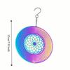 Colorful Wind Chime Pendant Gradient Wind Spinner Catcher Butterfly Hanging Ornaments  Living Room