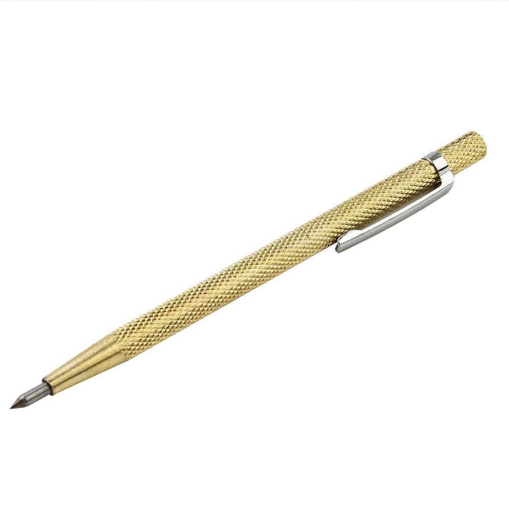 1pcs Center Punch Kerner Center Diamond Marker Woodworking Pin Locator Engraving Pen Carbide/Alloy Marker Wood Press Dent Drill