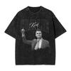 Casual Charlie Kirk Freedom Tshirts For Men Round Collar Cotton Washed T Shirt  Short Sleeve Tees Plus Size Clothing