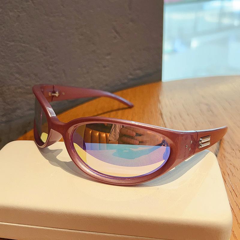 Sexy Ladies Luxury Brand Designer Vintage Cat Eye Sunglasses Women For Men Sun Glasses Trend Punk Popular Mirror Pink Shades