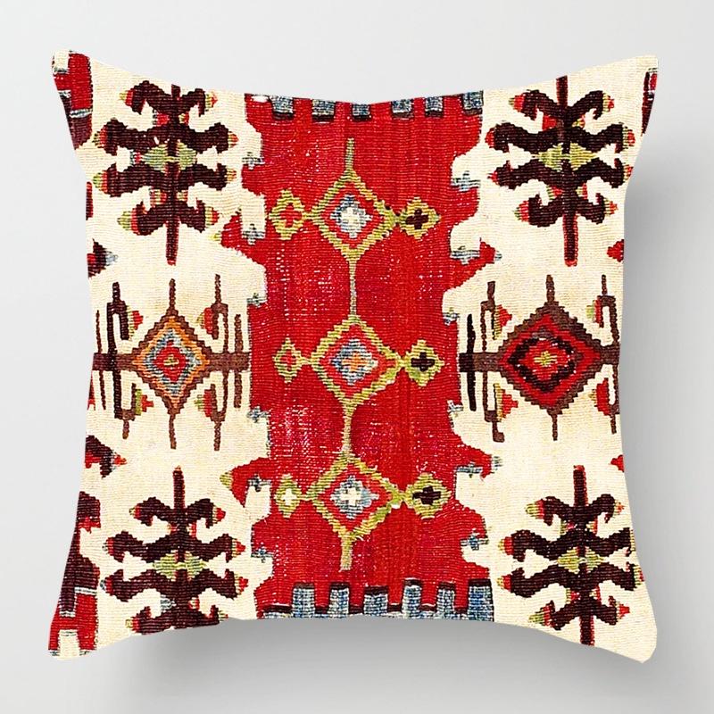 Exotic Pattern Garden Cushion Cover Pillow Case For Indoor Home Decor And Sofa Enhancement