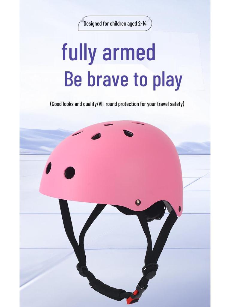 Adult & Kids Protective Gear Set: Thickened Helmet, Knee & Elbow Pads for Skating, Skateboarding & Biking