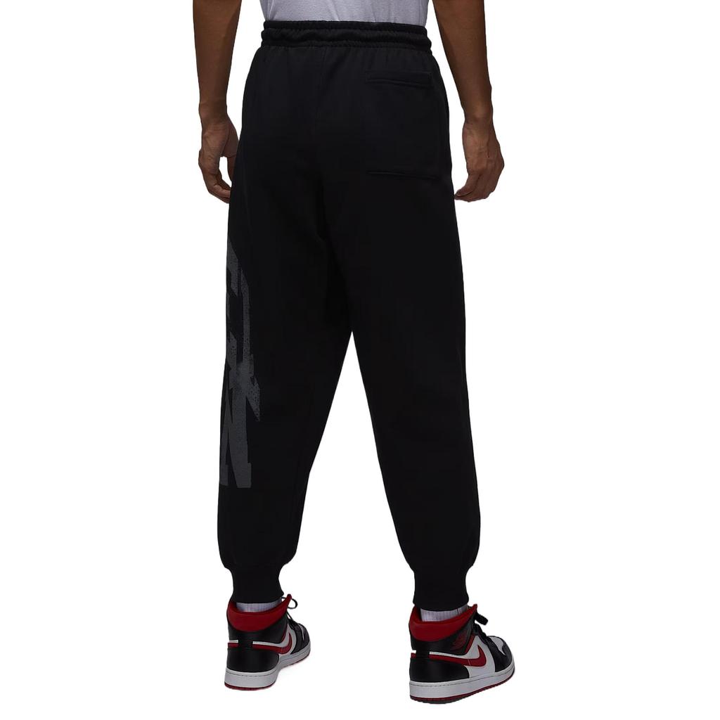 Jordan Brooklyn FW25 Soft Comfortable Letter Loose Knit Sports Pants Men Bottoms HV0092-010