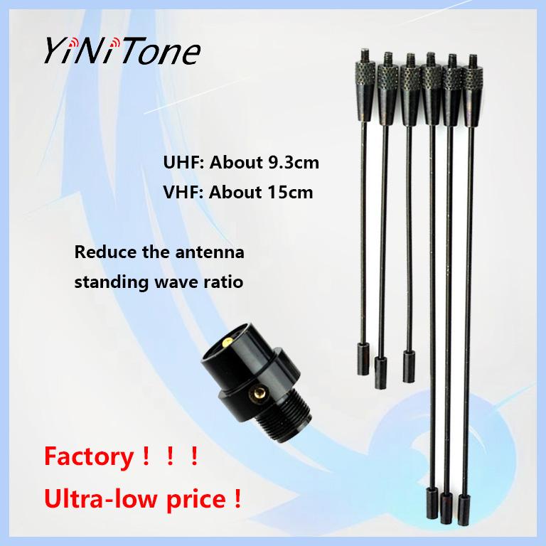 Portable Handheld RE-02 UHF F/M Ground Radical Signal Antenna Easy-to-Apply Omnidirectional Professional Enhancement for Car