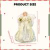 Angel Treetop Figurine Christmas Ornament Decoration for Bedroom