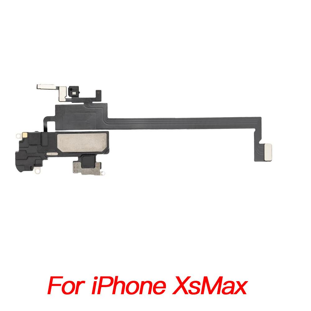 Ear Speaker Flex Cable Replacement For iPhone X XR XS 11 12 Mini Pro Max Ear Piece Upper Loudspeaker Light Sensor Microphone