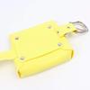 WHITE FANG Waist Bag Pouch with Leather and Enamel Cute BT253 Women's Belt, Detachable, Design, (02 Clear)