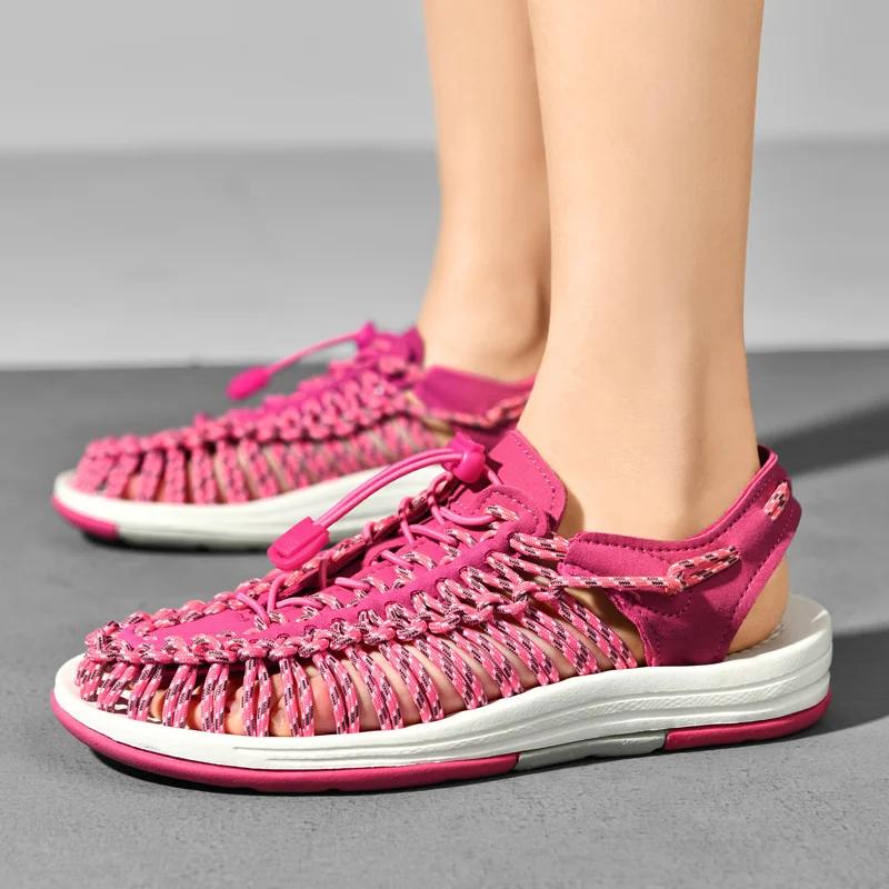 2025 Summer Men Sandals Genuine Leather Mens Casual Shoes Outdoor Men Leather Sandals for Men Beach Shoes Roman Mens Shoes