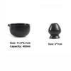 Ceramic Matcha Tea Set Large Capacity High Temperature Resistant Matcha Bowl Smooth Durable Tea Ceremony Tool Teaware