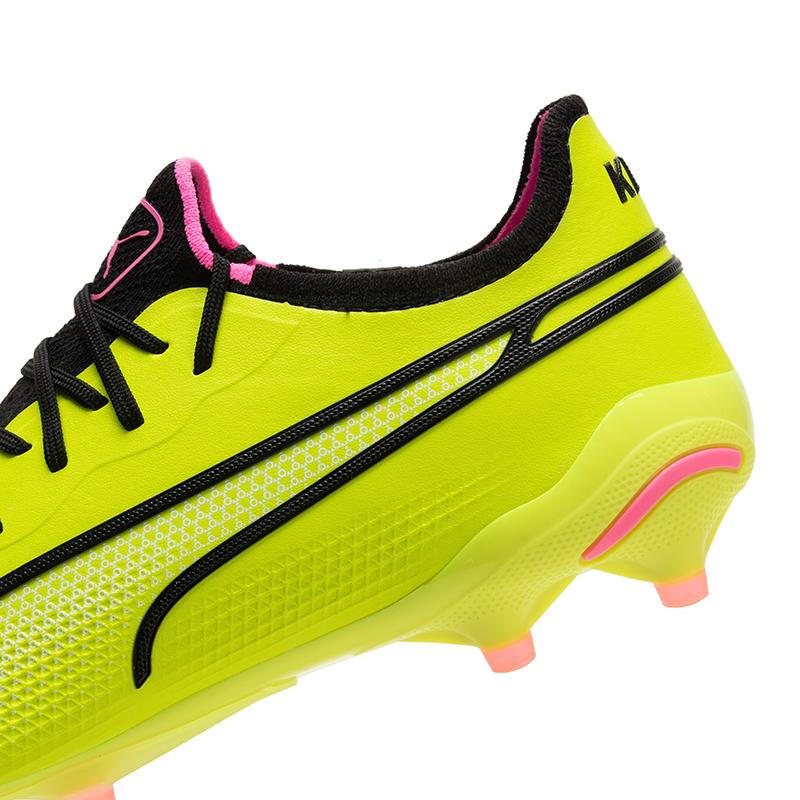 Puma King Ultimate FG AG Phenomenal Pack Unisex Sneakers Yellow Electric-Lime Black 107563-06