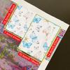 60 Pieces Diamond Painting Release Paper Butterfly Style Single Side Release Sheets Decorative Paper Cover Replacements for 5D Diamond Art Tool
