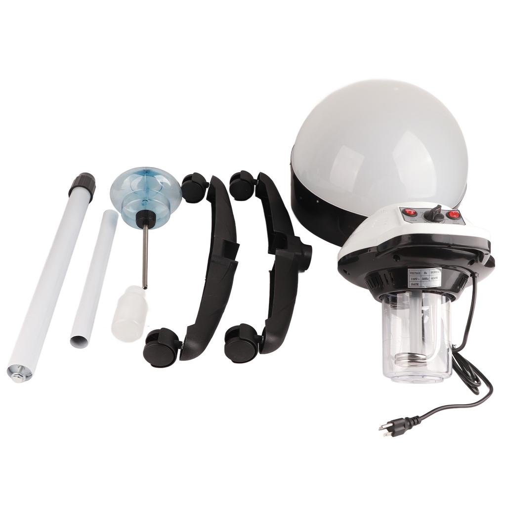 Floor Stand Salon Hair Steamer Heater Dyeing Perming Oil Treatment Machine Hairdressing ToolUS Plug