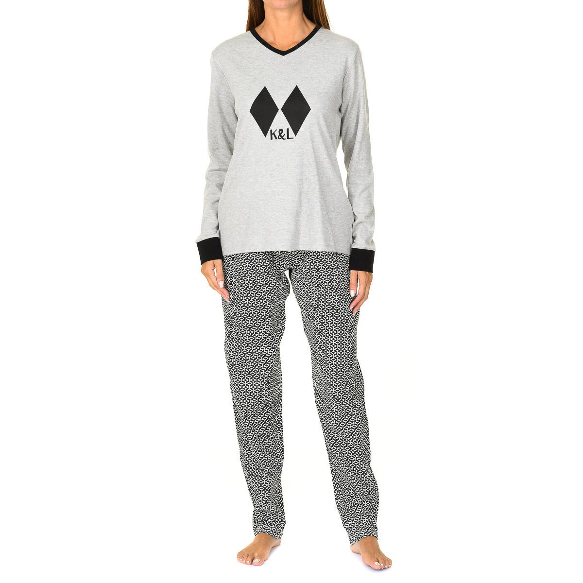 

Зимняя пижама интерлок Two Rombs KL45155 женщина